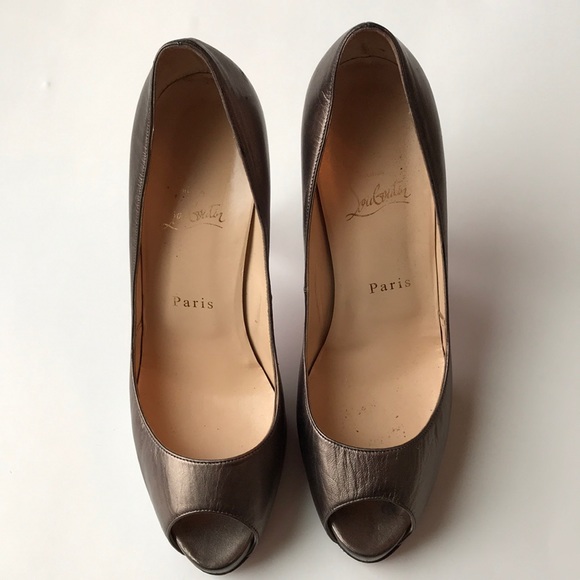 Christian Louboutin Shoes - Christian Louboutin peep toe high heels